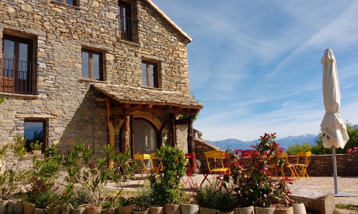 gîte et chambres d'hôtes - Gîte à vendre en Sierra de Guara, Aragon, proche frontière France/Espagne