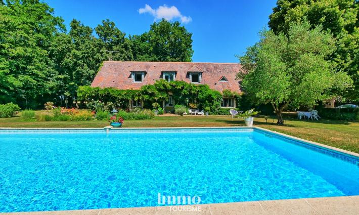 gîte et chambres d'hôtes - Havre de paix avec chambres d’hôtes et/ou gîte et piscine