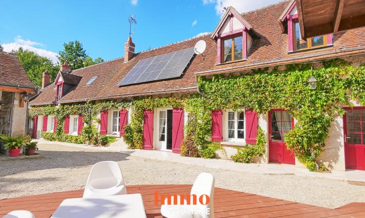 chambres d'hôtes - Propriété de 3ha, PISCINE INTERIEURE, à 1km du ZOO de BEAUVAL