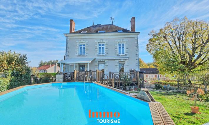 gîte - Maison de maître avec gîtes entre Beauval et les châteaux de la Loire
