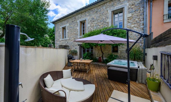 gîte - Maison vigneronne du XIXe entièrement rénovée avec spa et sauna